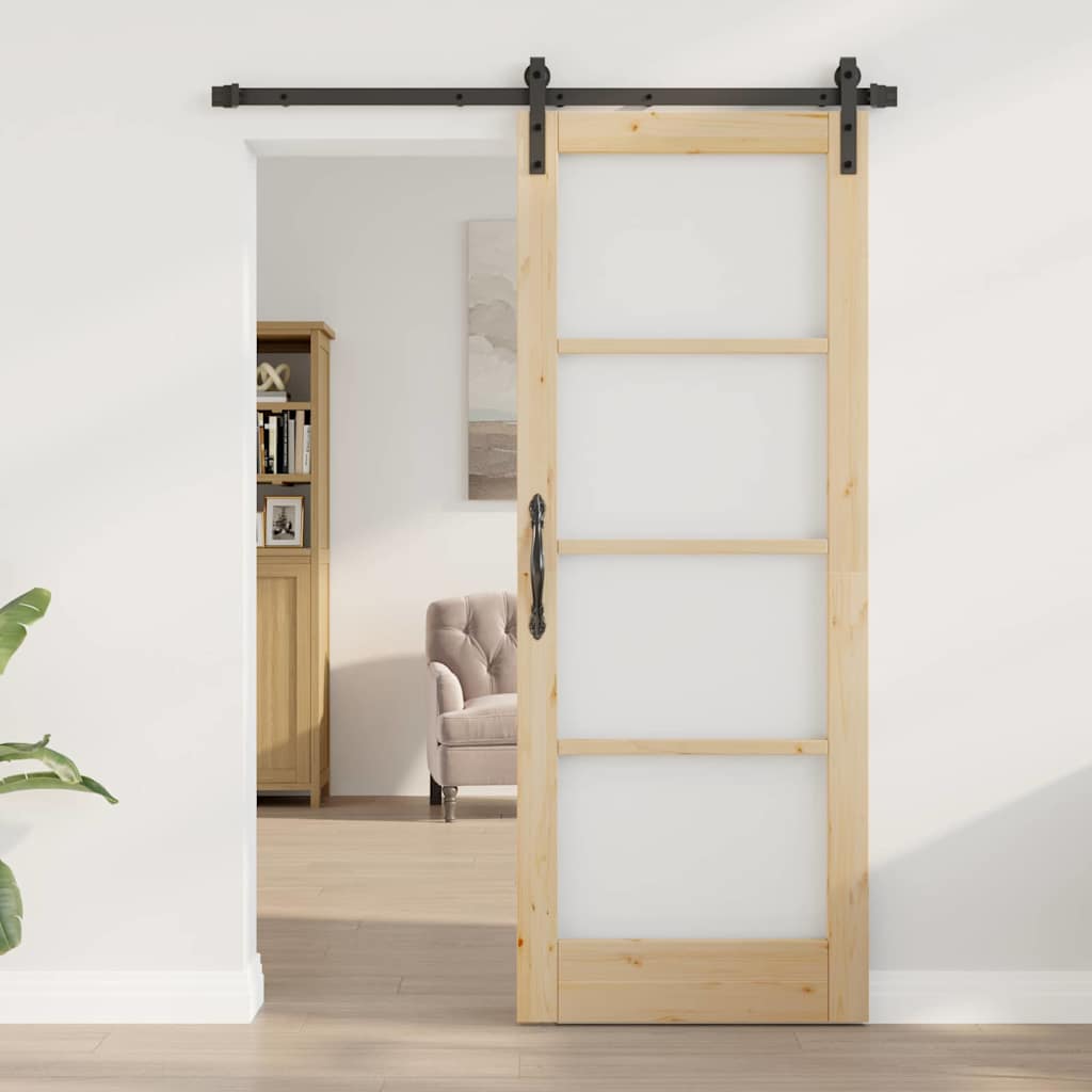 Sliding Door Other ORKDAL Brown 30.7 x 79.5 in