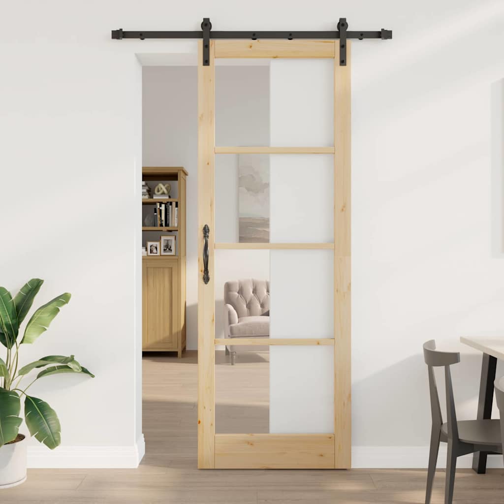 Sliding Door Other ORKDAL Brown 32.7 x 91.4 in