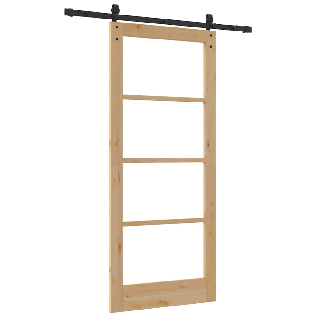 Sliding Door Other ORKDAL Brown 33.9 x 78.1 in