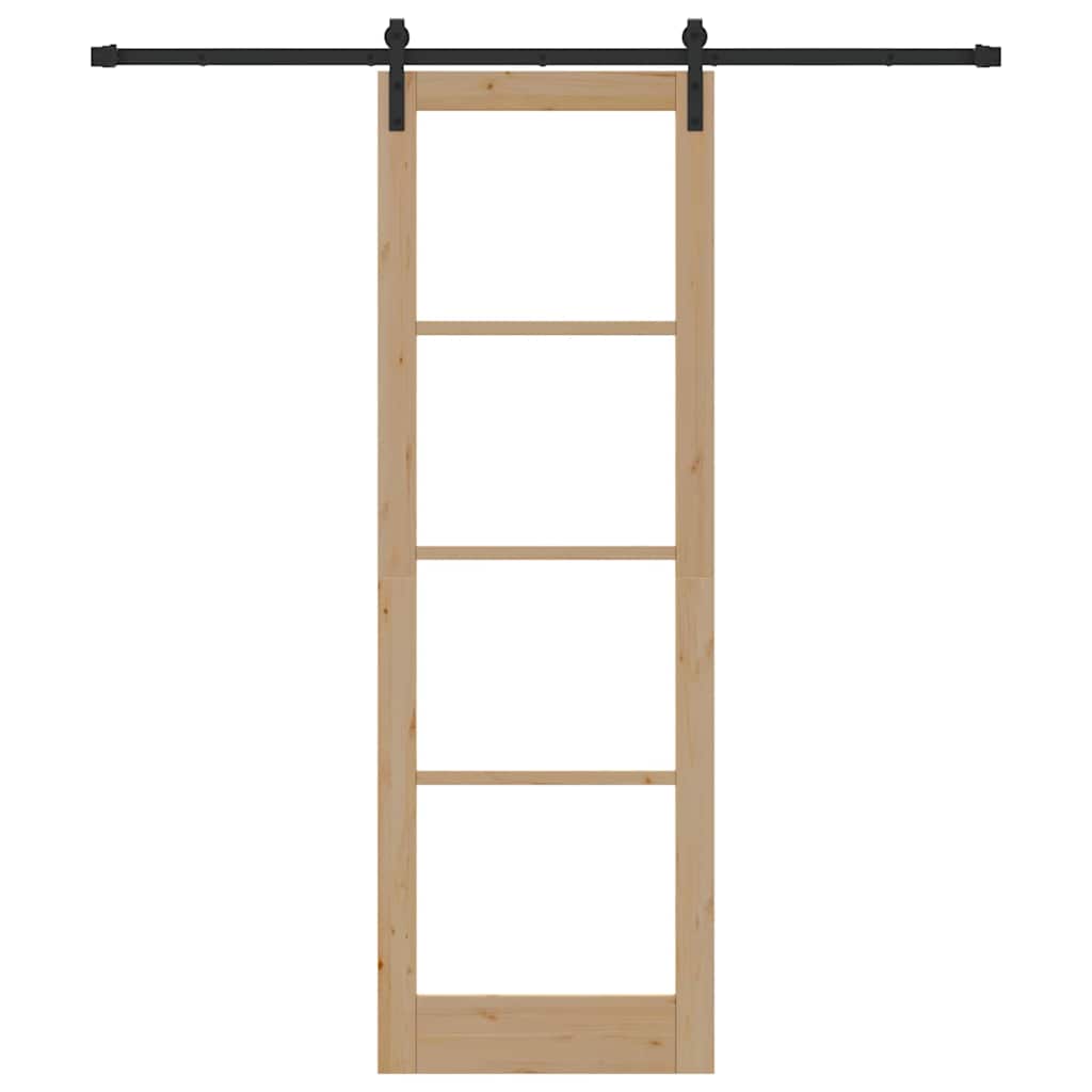 Sliding Door Other ORKDAL Brown 30.7 x 91.3 in Wood and metal