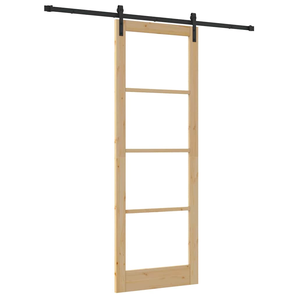 Sliding Door Other ORKDAL Brown 32.7 x 91.4 in Wood and metal
