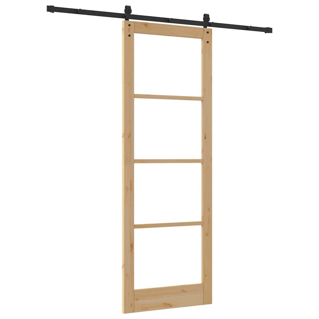 Sliding Door Other ORKDAL Brown 32.7 x 91.4 in Wood and metal
