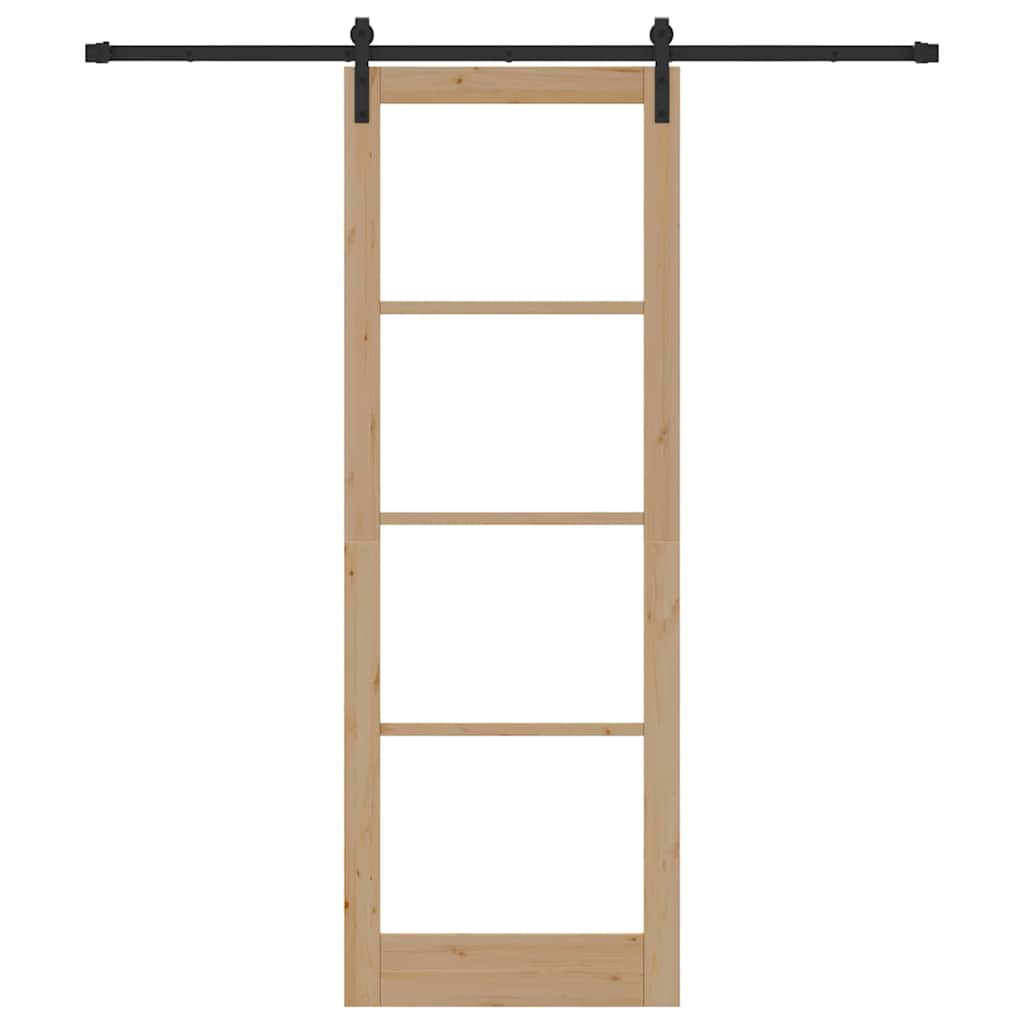 Sliding Door Other ORKDAL Brown 32.7 x 91.4 in Wood and metal