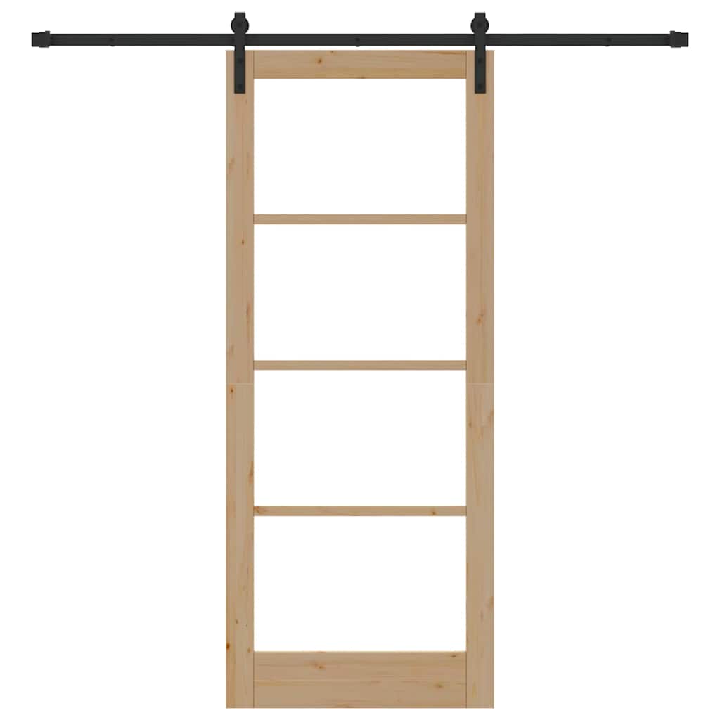 Sliding Door Other ORKDAL Brown 33.9 x 83.1 in