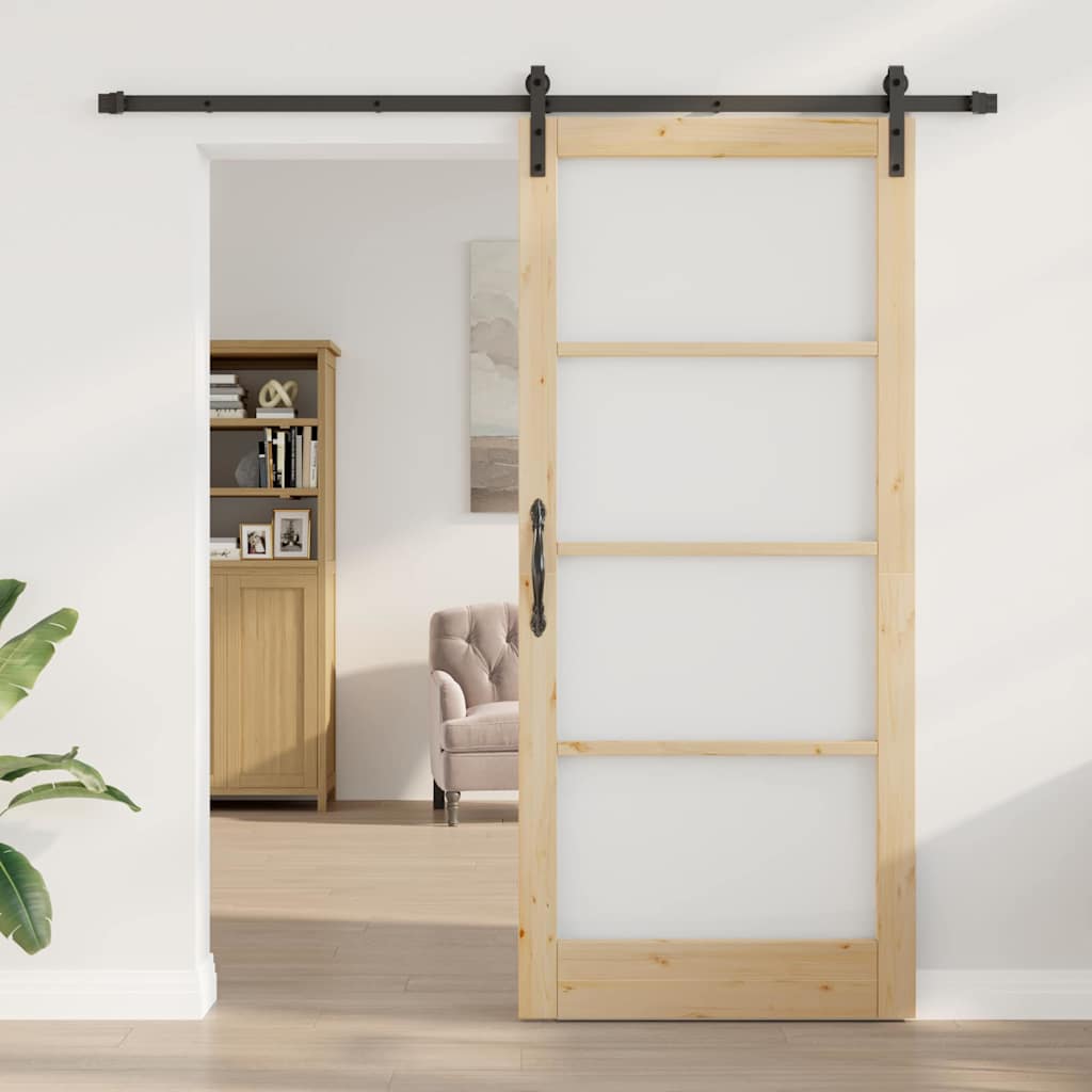 Sliding Door Other ORKDAL Brown 36.6 x 83.1 in