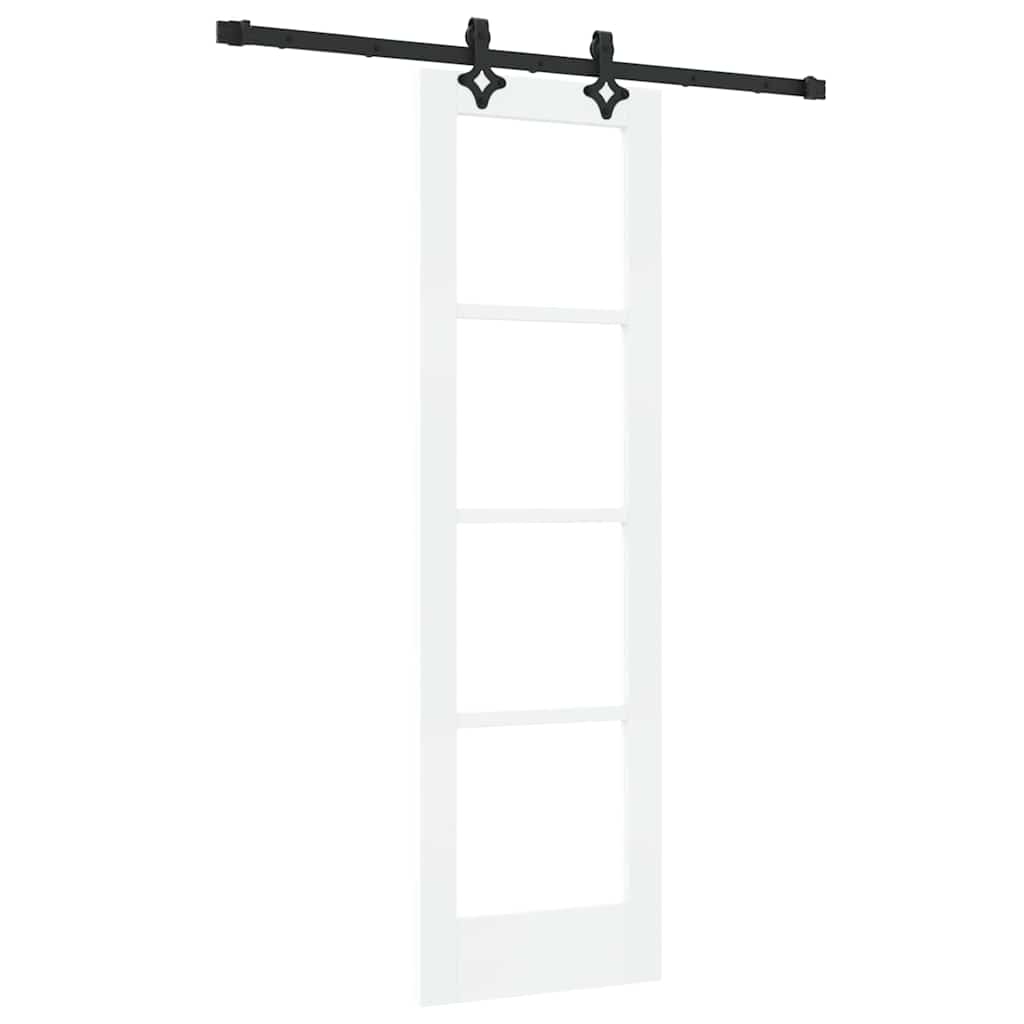 Sliding Door Other Manual White 24 x 78.2 in Wood and metal