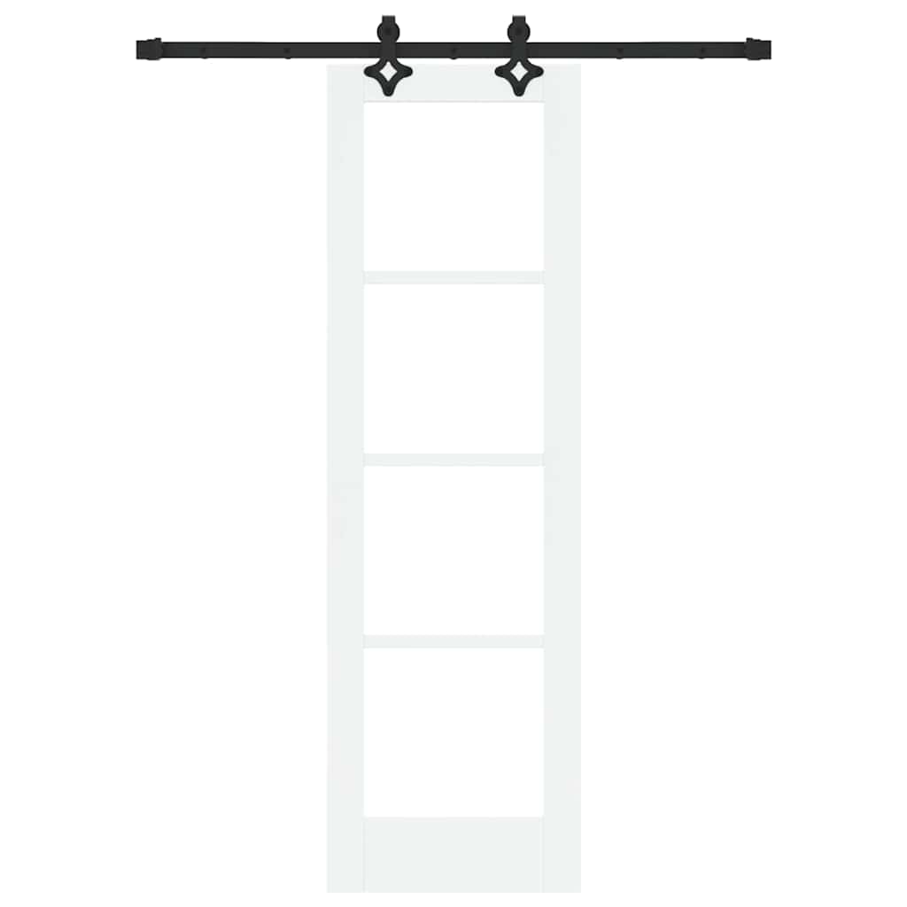 Sliding Door Other Manual White 24 x 78.2 in Wood and metal