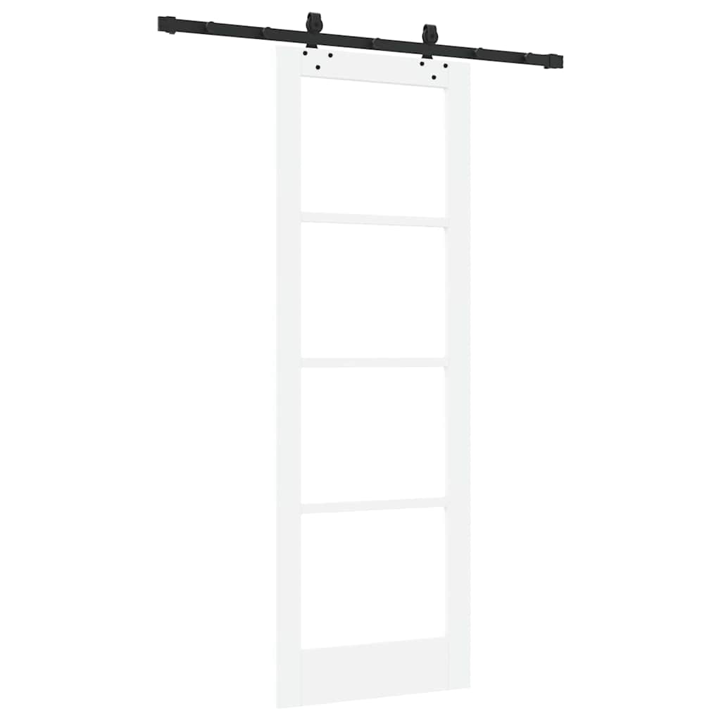 Sliding Door Other Manual White 28.9 x 83.1 in Wood and metal