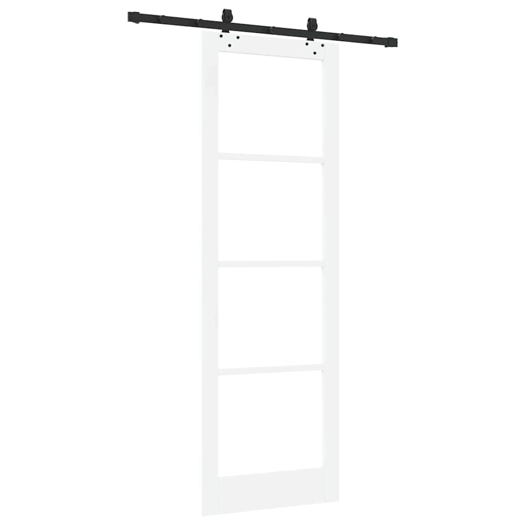 Sliding Door Other Manual White 30.7 x 91.3 in Wood and metal