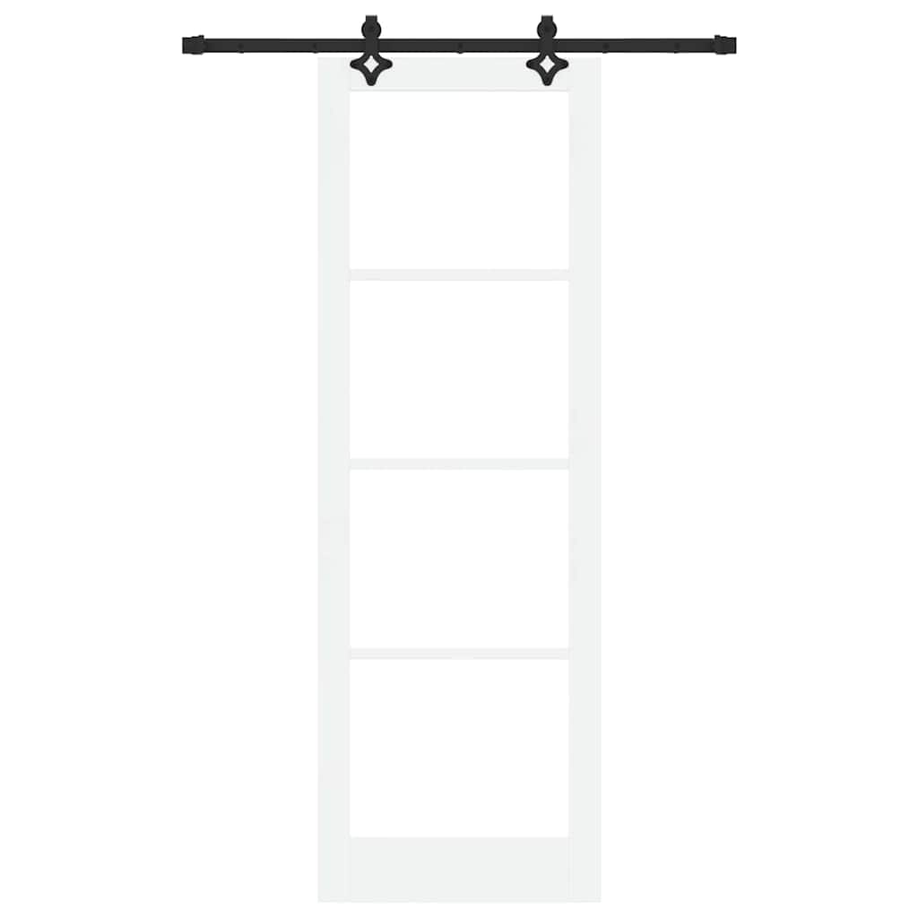 Sliding Door Other Manual White 30.7 x 91.3 in Wood and metal