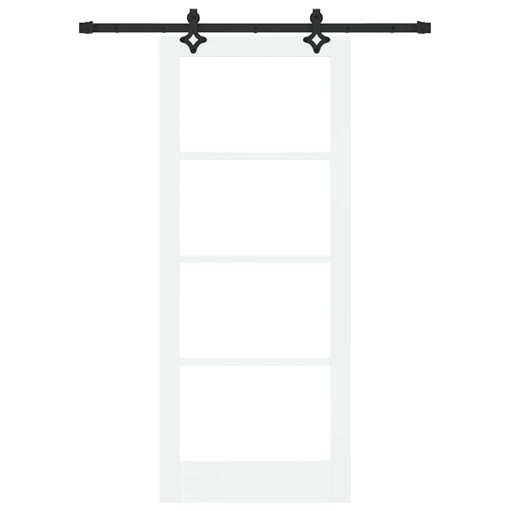 Sliding Door Other Manual White 32.7 x 79.5 in Wood and metal