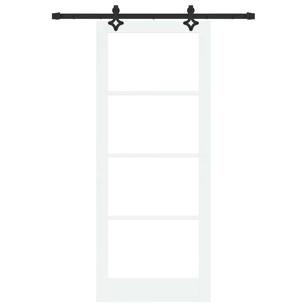 Sliding Door Other Manual White 33.9 x 83.1 in Wood and metal