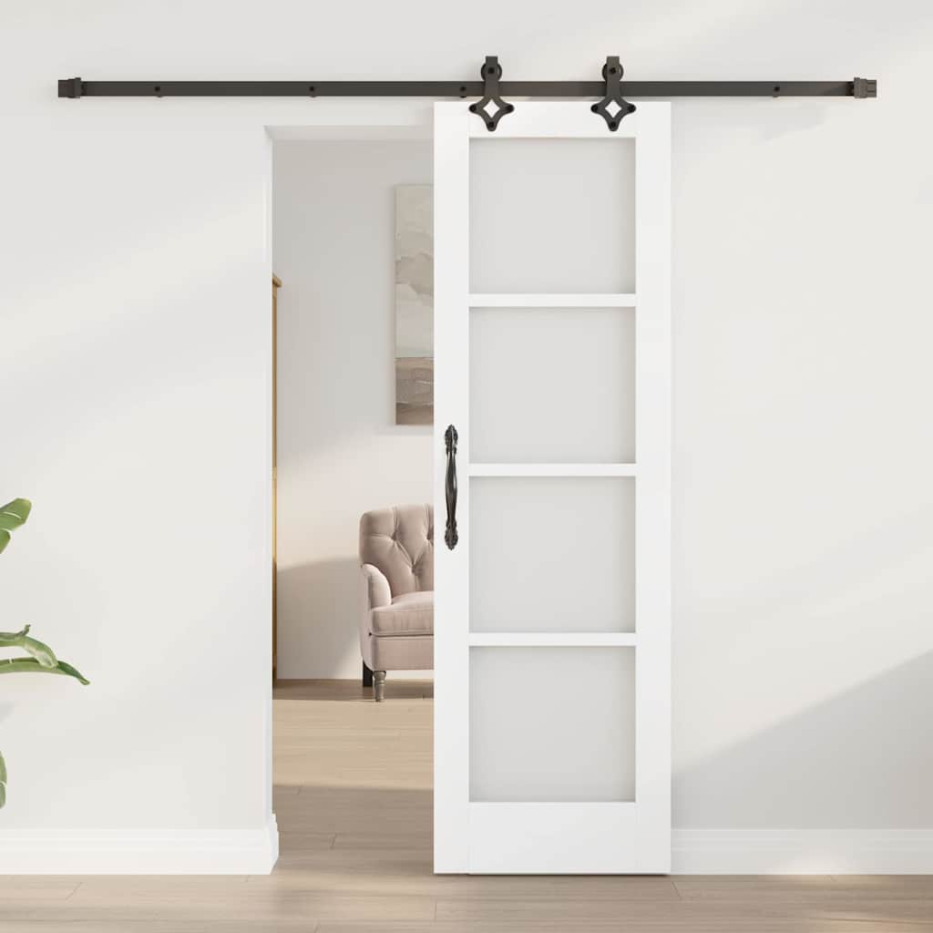 Sliding Door Other Manual White 24 x 78.2 in Wood and metal