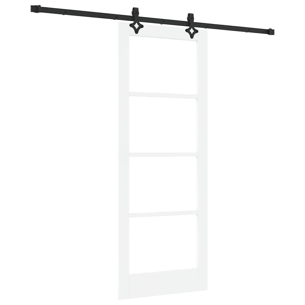 Sliding Door Other Manual White 30.7 x 79.5 in Wood and metal