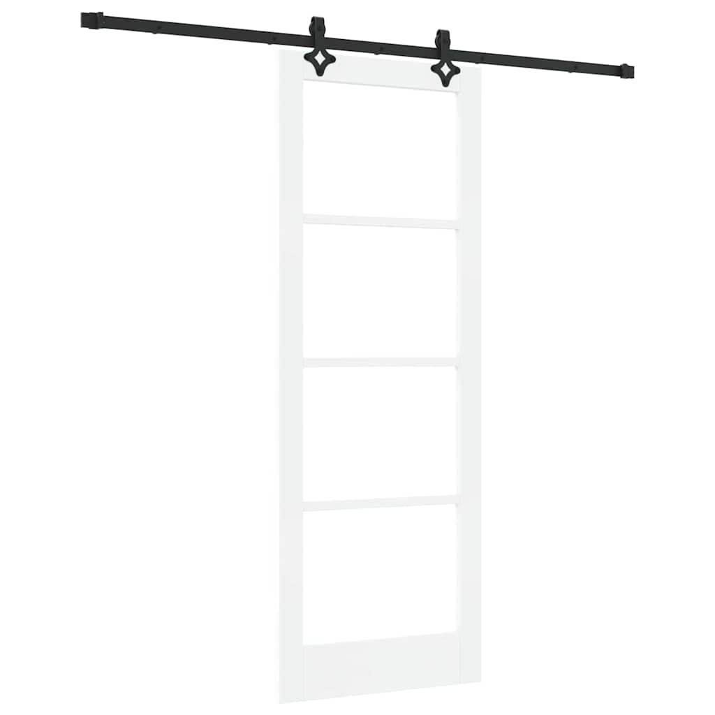 Sliding Door Other Manual White 30.7 x 83.1 in Wood and metal