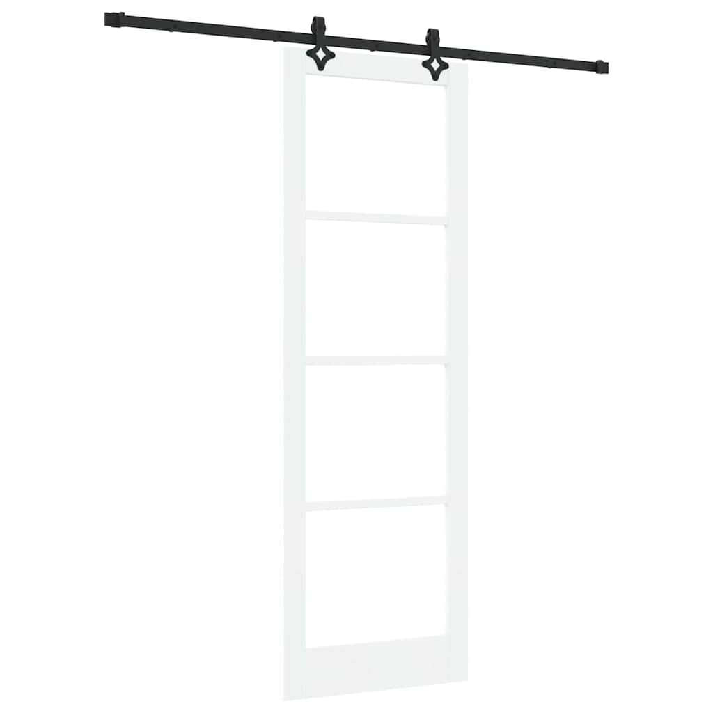 Sliding Door Other Manual White 30.7 x 91.3 in Wood and metal