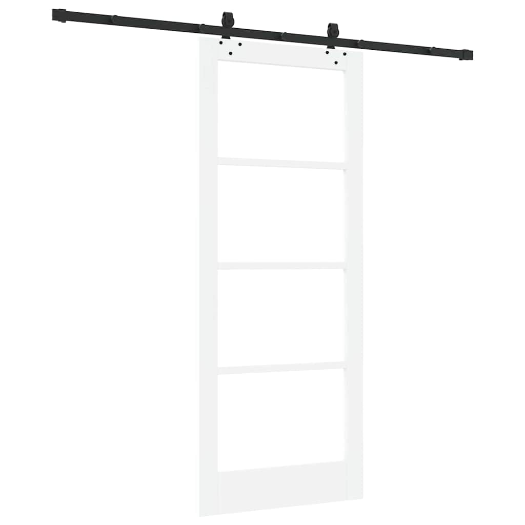 Sliding Door Other Manual White 32.7 x 79.5 in Wood and metal