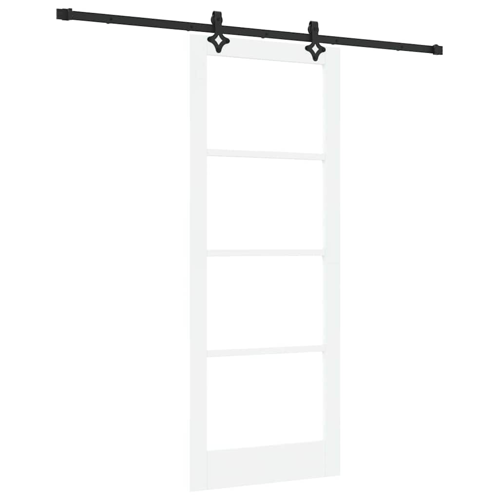 Sliding Door Other Manual White 32.7 x 83.1 in Wood and metal