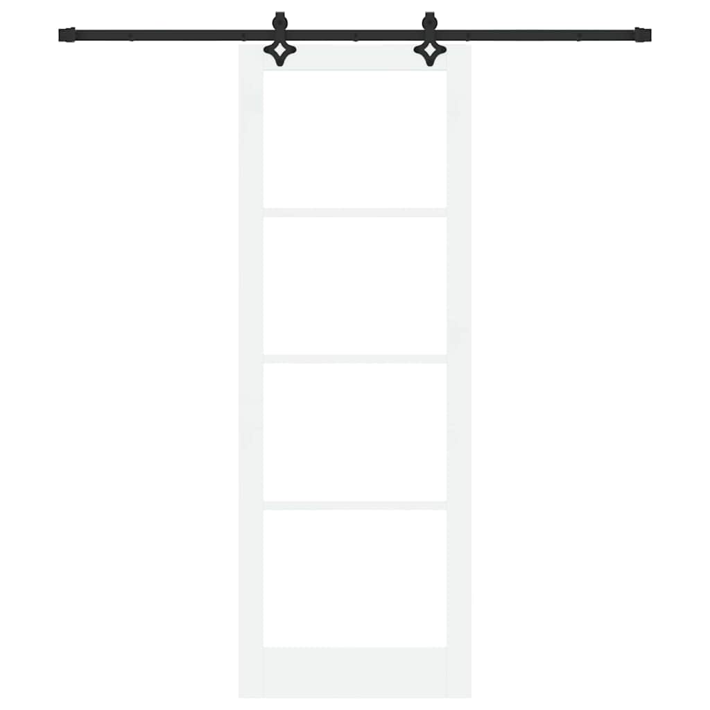 Sliding Door Other Manual White 32.7 x 91.4 in Wood and metal