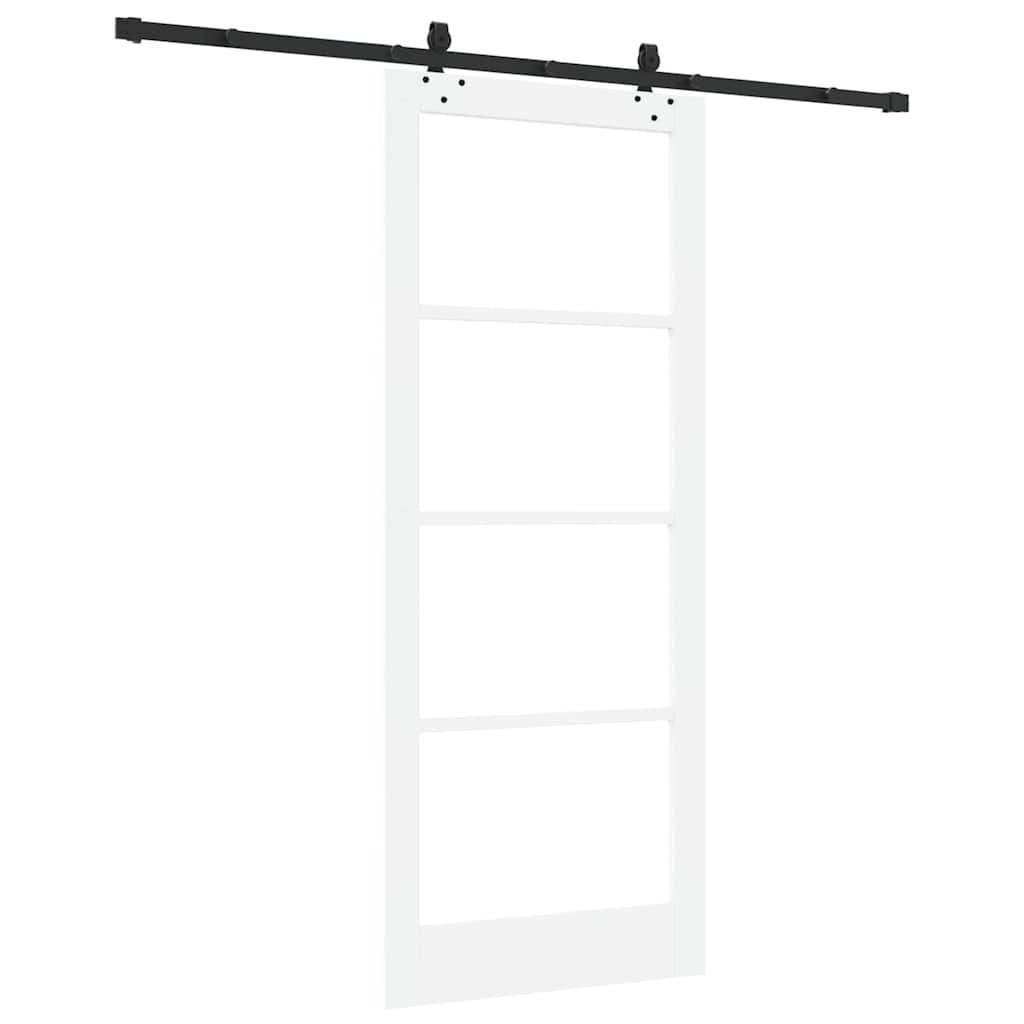 Sliding Door Other Manual White 33.9 x 83.1 in Wood and metal