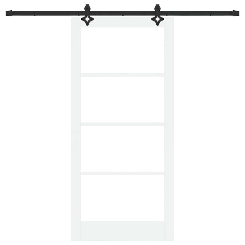 Sliding Door Other Manual White 36.6 x 79.5 in Wood and metal