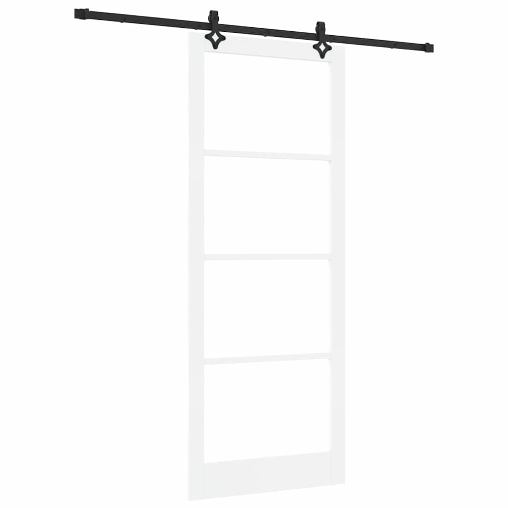 Sliding Door Other Manual White 36.6 x 91.3 in Wood and metal