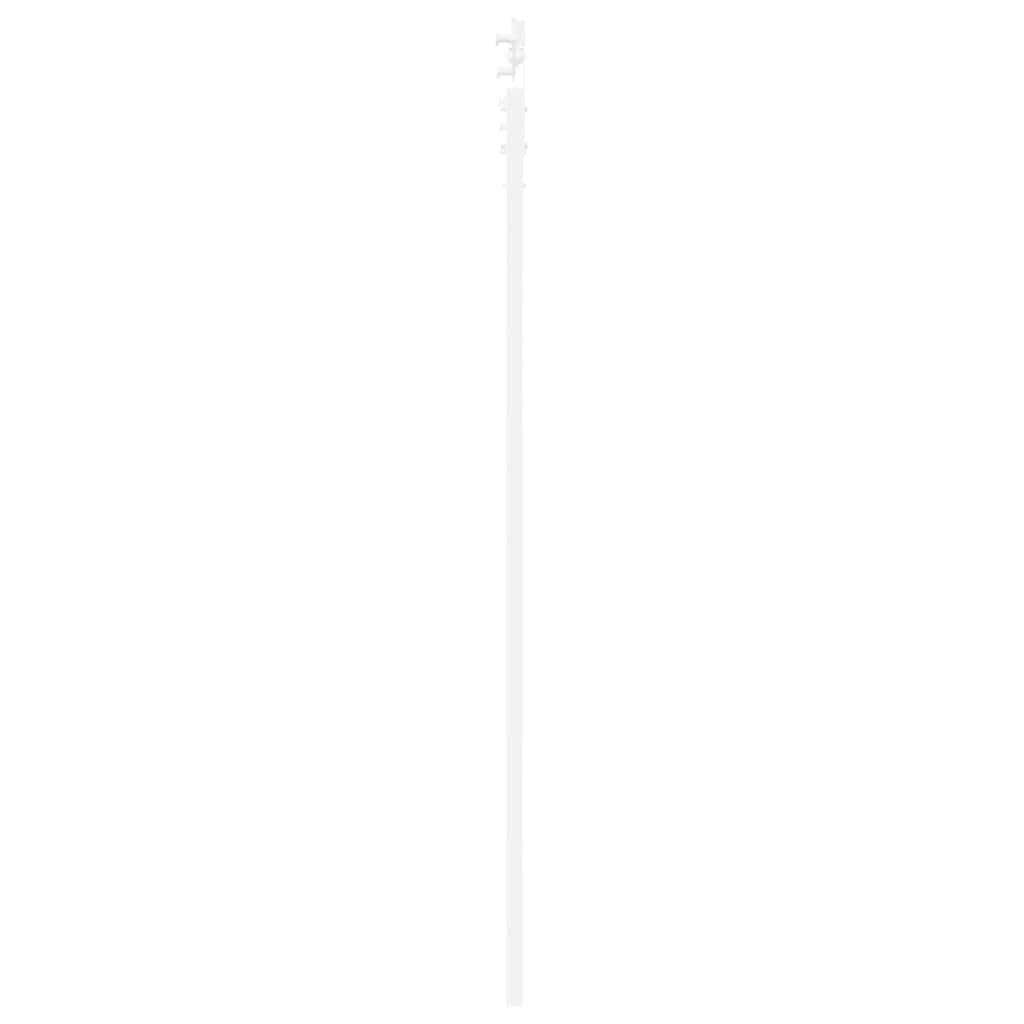Sliding Door White 30.7 x 79.5 in Solid pine wood and steel
