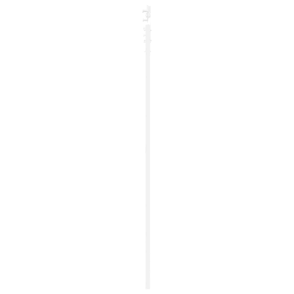 Sliding Door White 30.7 x 83.1 in Solid pine wood and steel