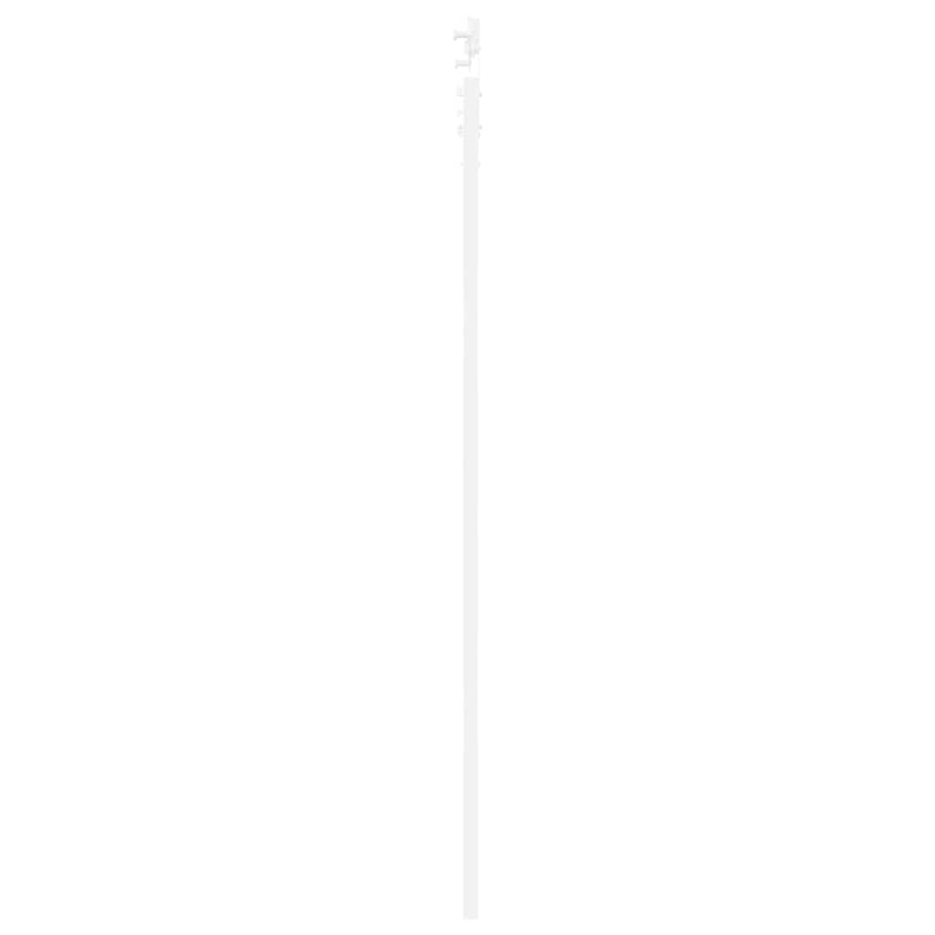 Sliding Door White 32.7 x 83.1 in Solid pine wood and steel