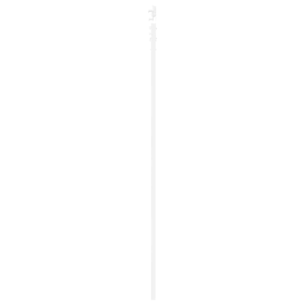 Sliding Door White 32.7 x 91.4 in Solid pine wood and steel