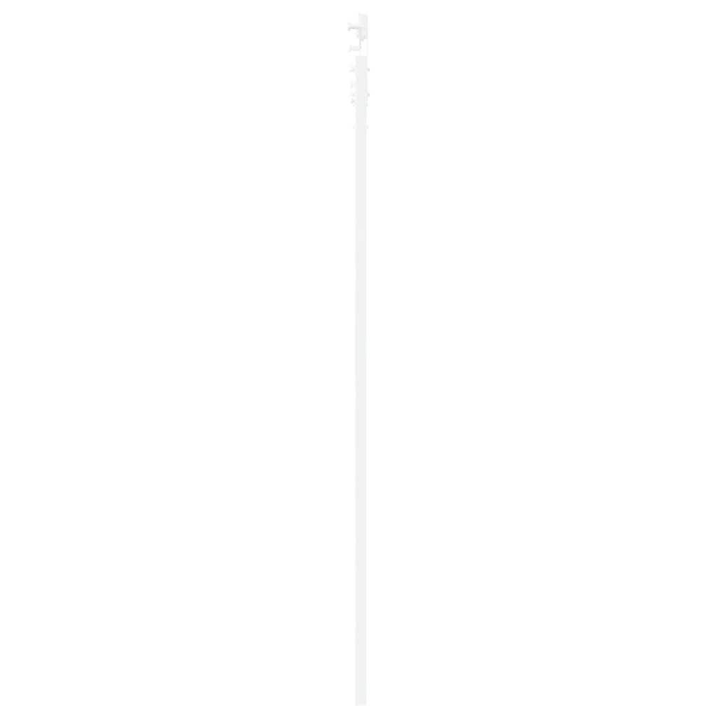 Sliding Door White 36.6 x 83.1 in Solid pine wood and steel