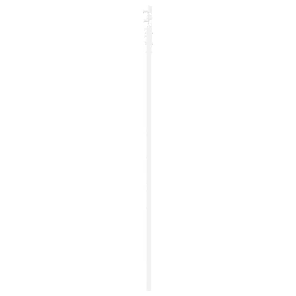 Sliding Door White 32.7 x 79.5 in Solid pine wood and steel