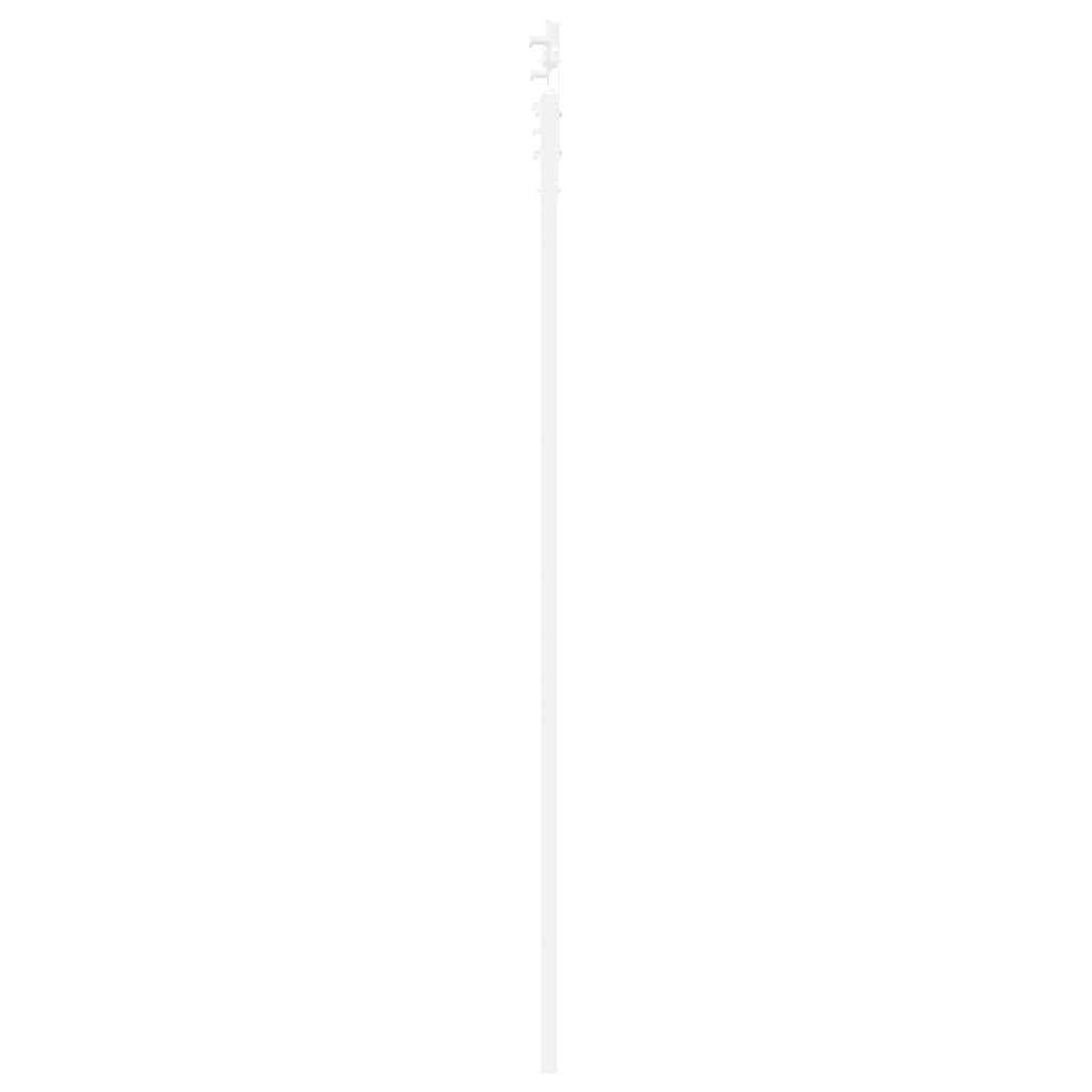 Sliding Door White 32.7 x 83.1 in Solid pine wood and steel