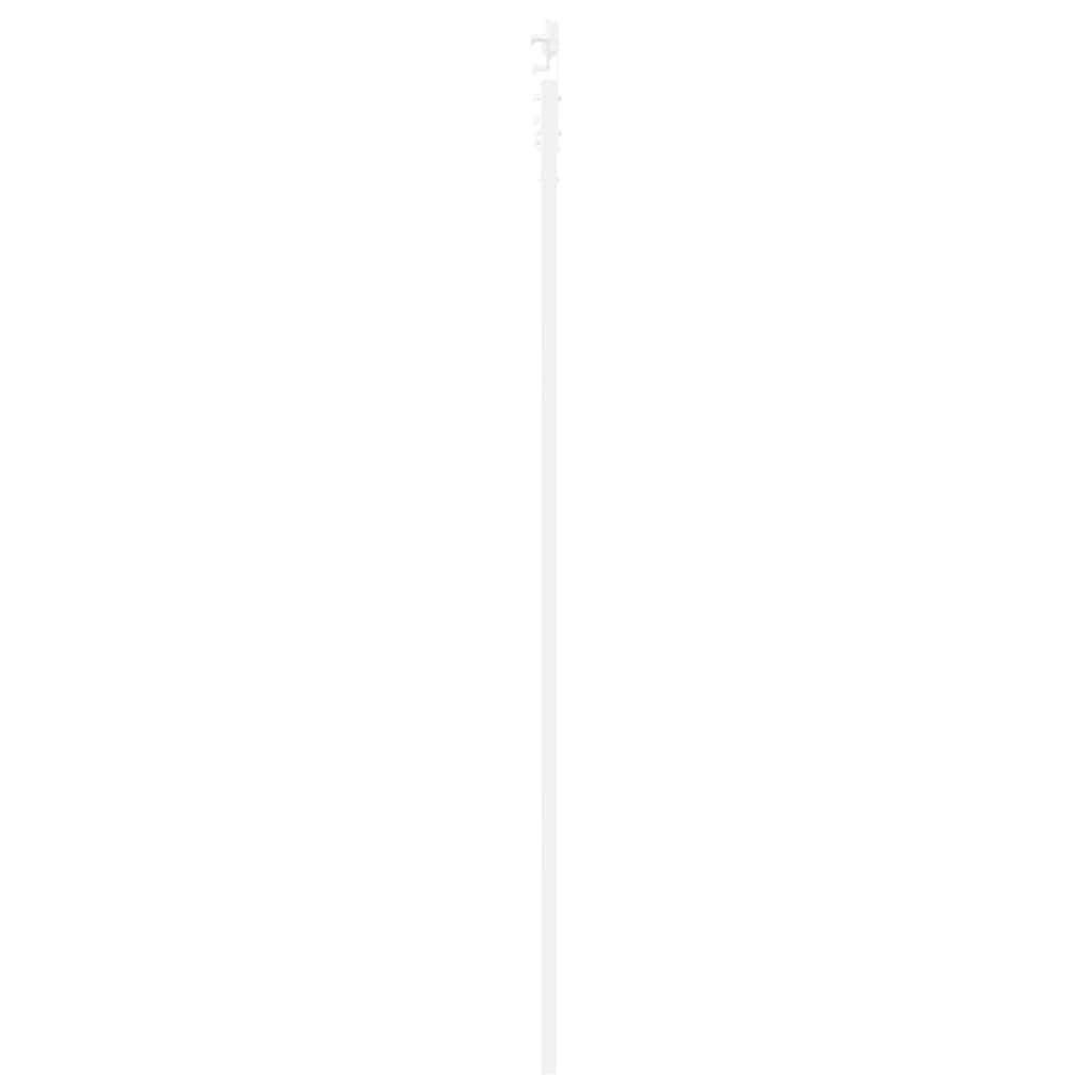 Sliding Door White 32.7 x 91.4 in Solid pine wood and steel