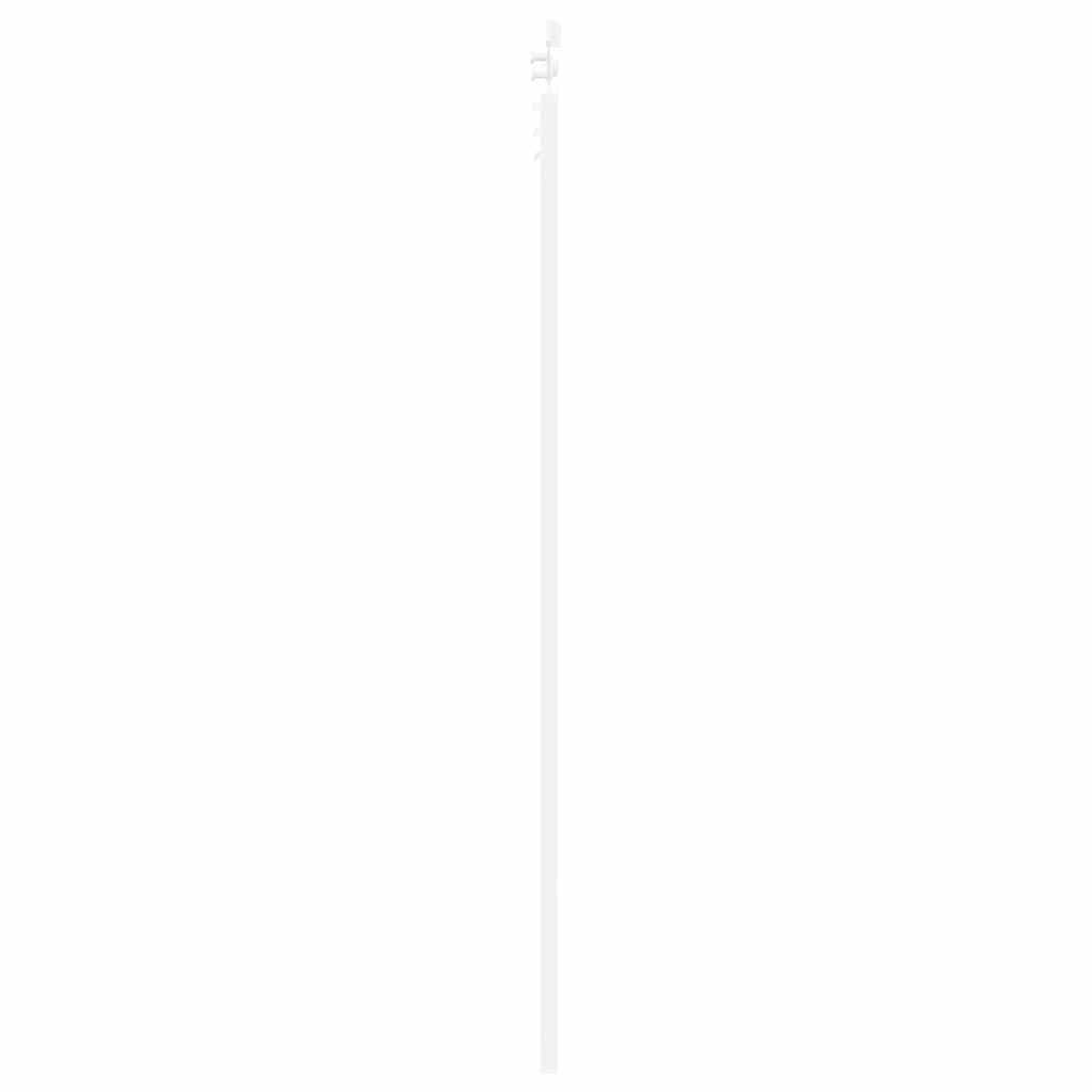 Sliding Door Set White 28.9 x 83.1 in Solid pine wood and steel