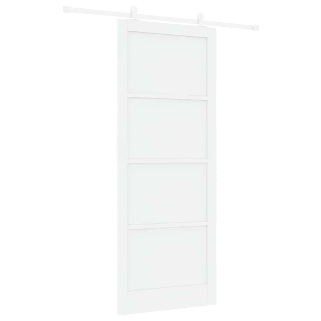 Sliding Door Set Manual ORKDAL White 36.6 x 91.3 in