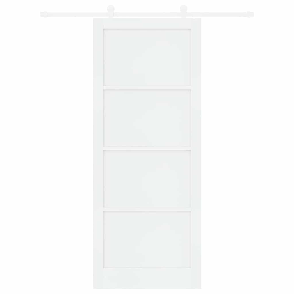 Sliding Door Set Manual ORKDAL White 36.6 x 91.3 in