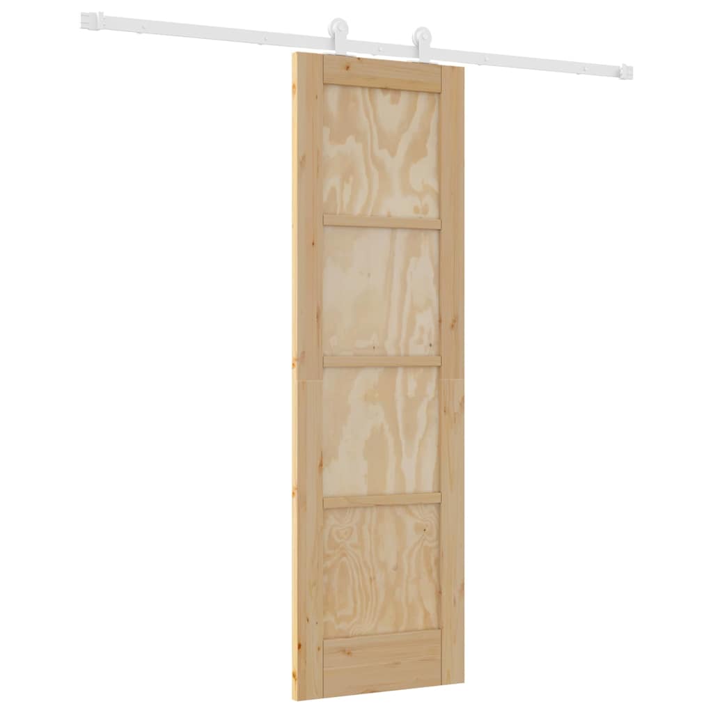 Sliding Door Set Manual ORKDAL Natural and white 24 x 78.2 in