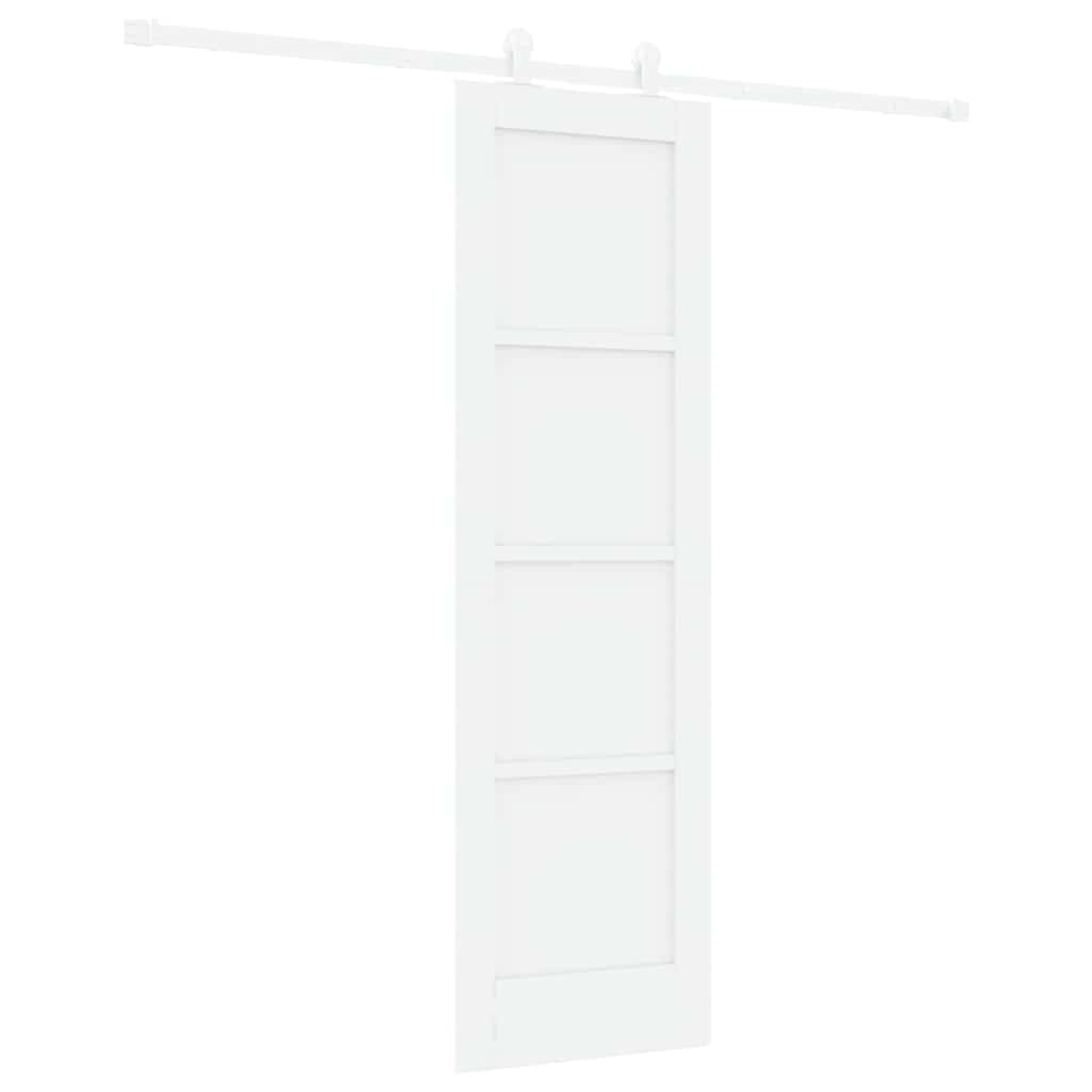 Sliding Door Set Manual ORKDAL White 24 x 78.2 in
