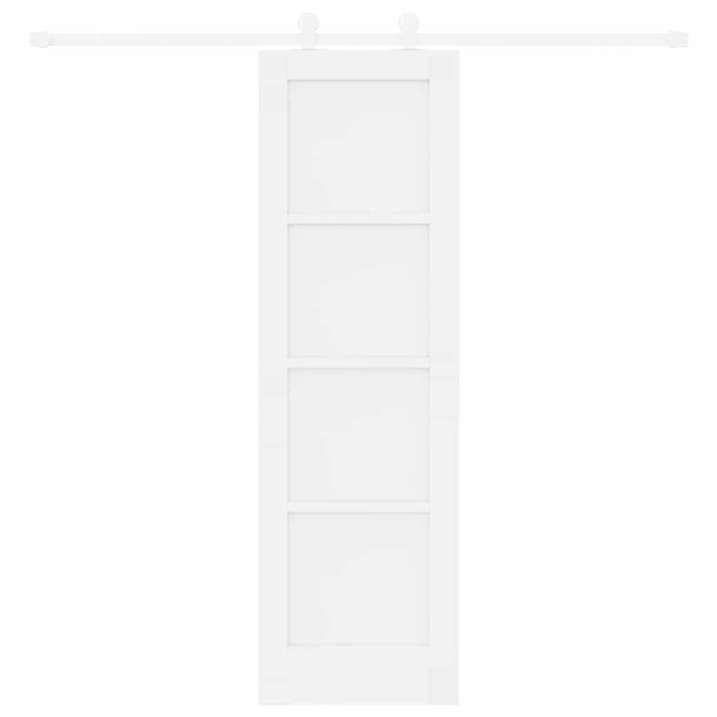 Sliding Door Set Manual ORKDAL White 24 x 78.2 in