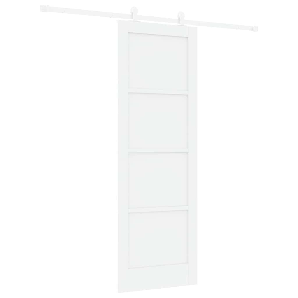 Sliding Door Set Manual ORKDAL White 28.9 x 83.1 in
