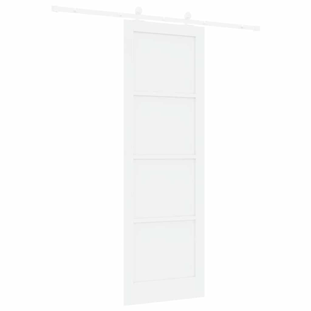 Sliding Door Set Manual ORKDAL White 30.7 x 91.3 in