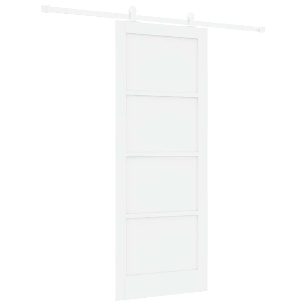 Sliding Door Set Manual ORKDAL White 32.7 x 83.1 in