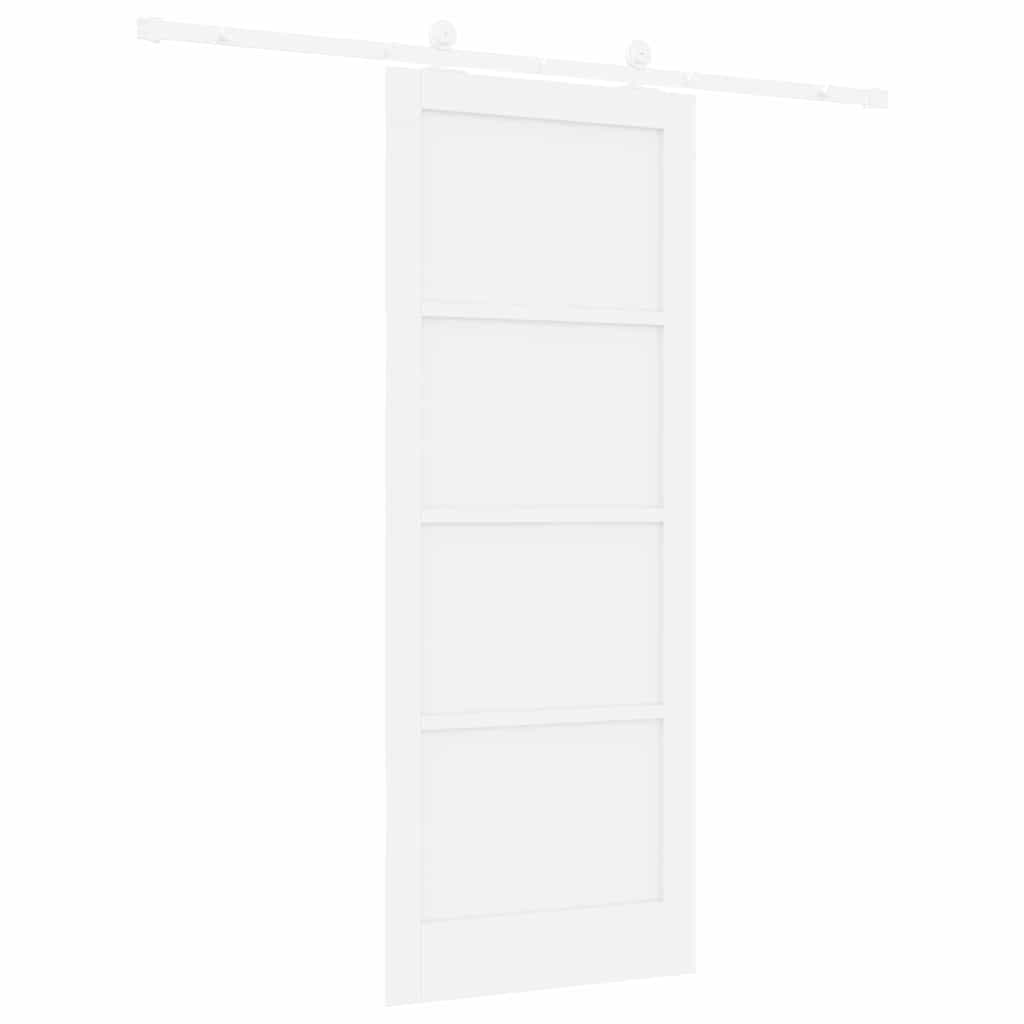 Sliding Door Set Manual ORKDAL White 32.7 x 83.1 in