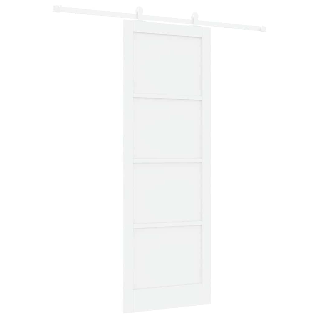 Sliding Door Set Manual ORKDAL White 32.7 x 91.4 in