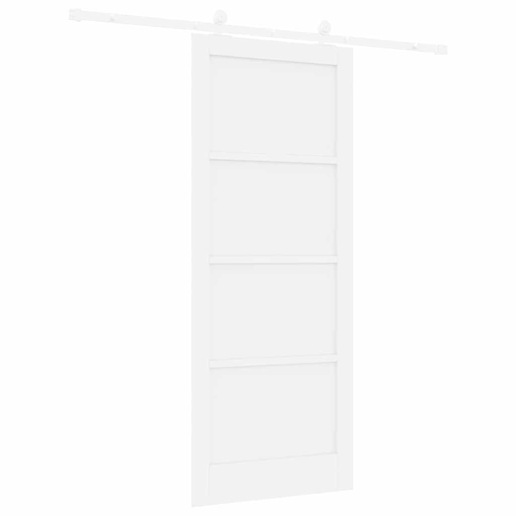 Sliding Door Set Manual ORKDAL White 33.9 x 83.1 in