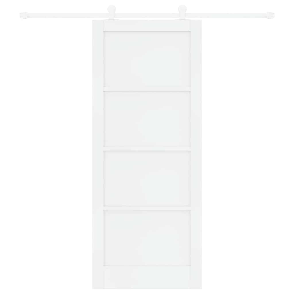Sliding Door Set Manual ORKDAL White 33.9 x 83.1 in