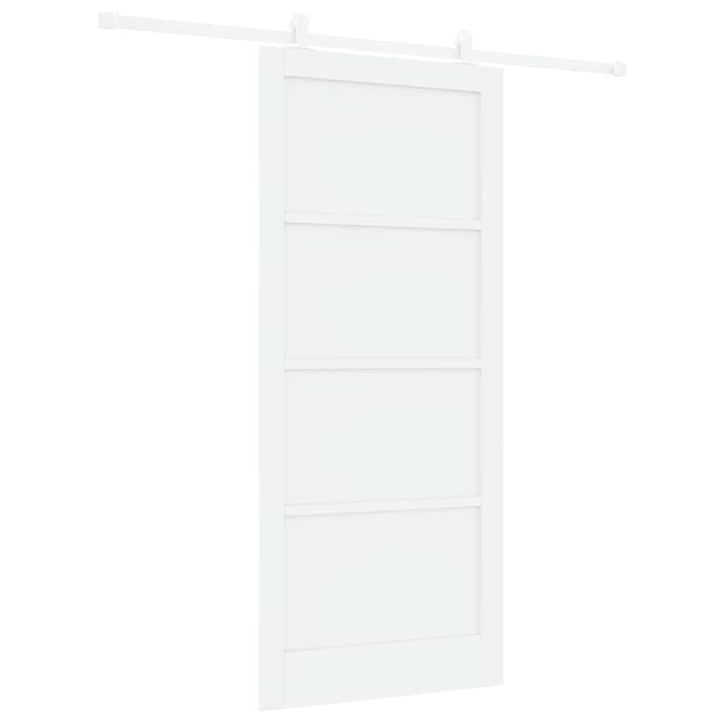 Sliding Door Set Manual ORKDAL White 36.6 x 83.1 in