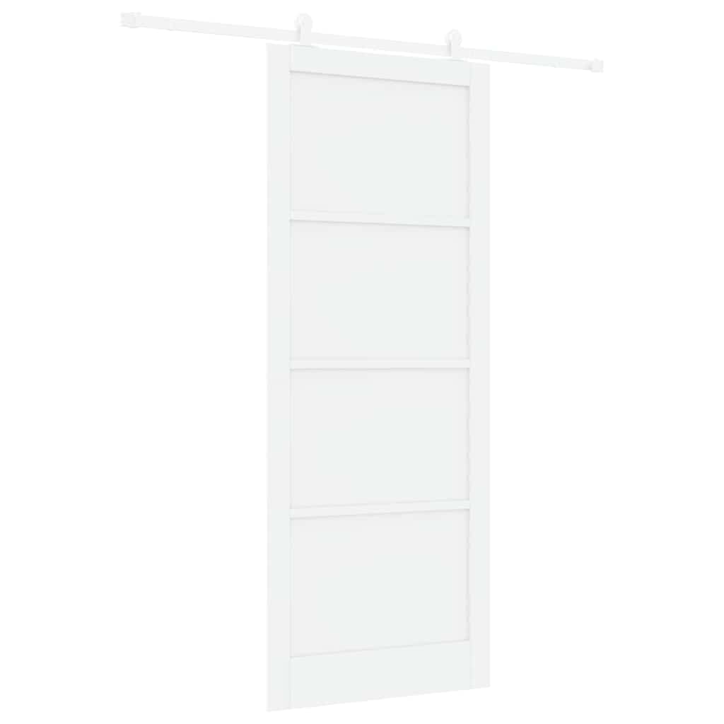 Sliding Door Set Manual ORKDAL White 36.6 x 91.3 in