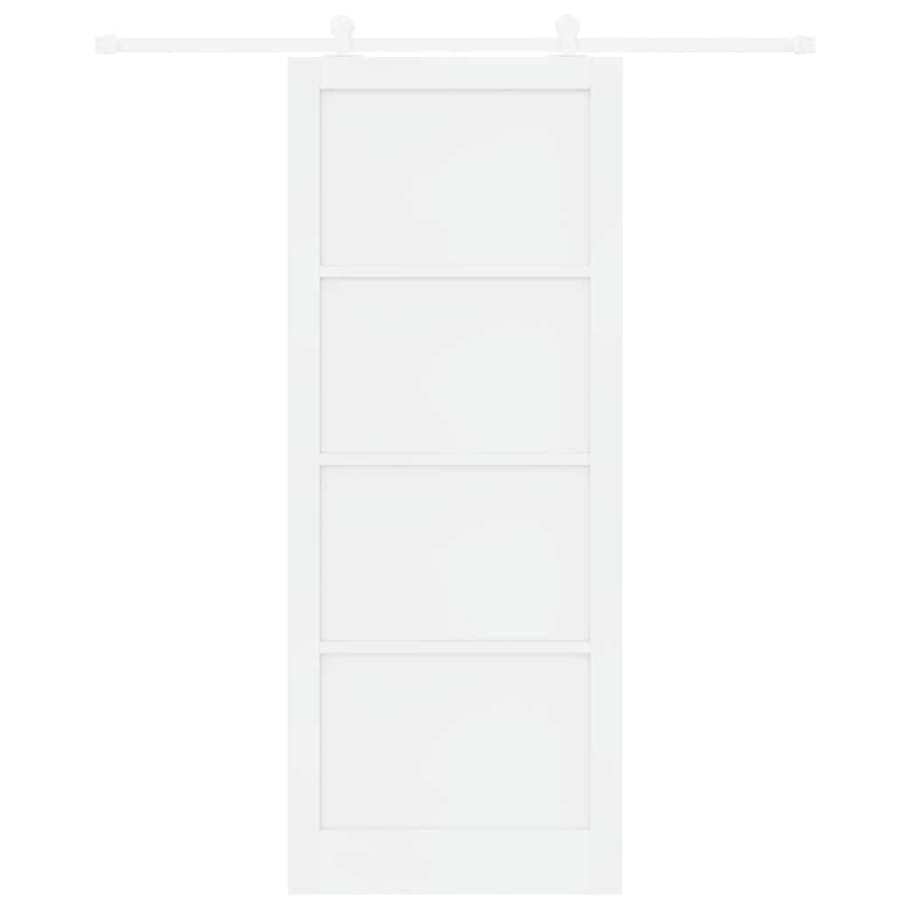 Sliding Door Set Manual ORKDAL White 36.6 x 91.3 in